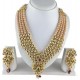 High End Real kundan 22k Gold Plated necklace set 